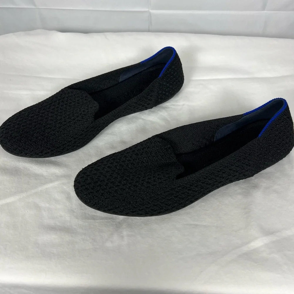 Rothy’s black Honeycomb Loafers - Picture 4 of 13